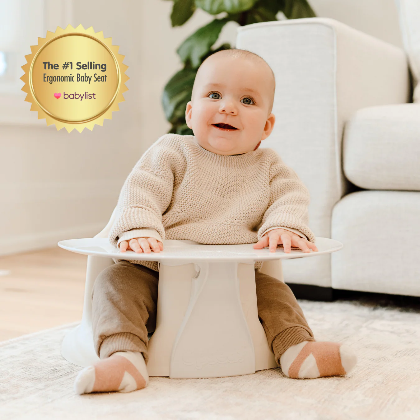 Upseat Baby Floor & Booster Seat with Tray - Image 15
